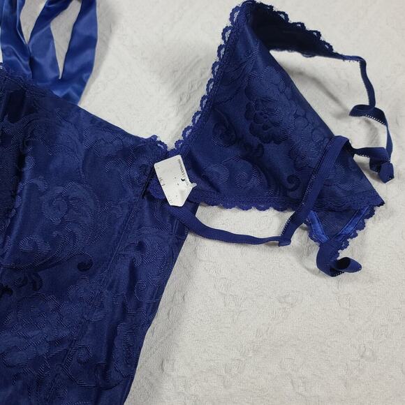 Frederick's of Hollywood sweetheart dream corset Size 44 set 3X thongs intimates - Picture 11 of 12